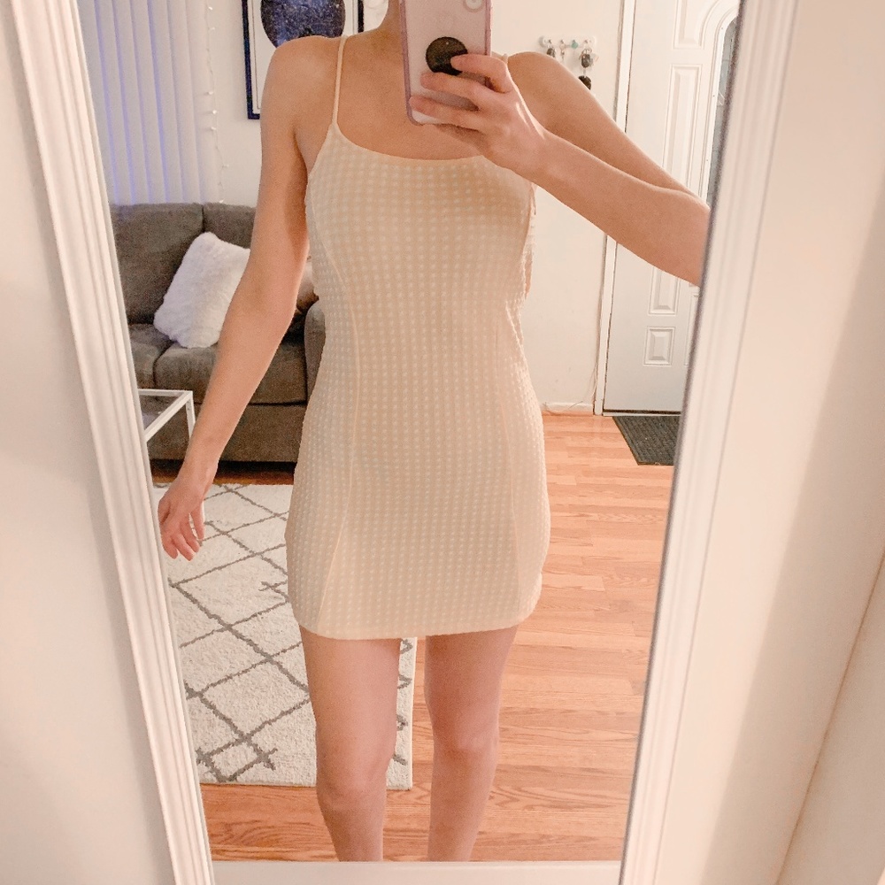 Checkered Mini Dress